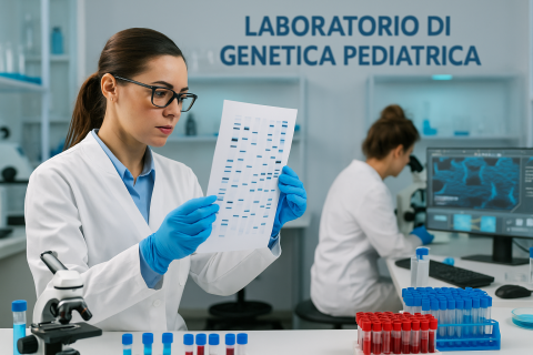 Laboratorio genetica pediatrica