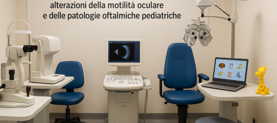 Laboratorio Clinico anatomo-funzionale per la diagnosi e il trattamento delle alterazioni della motilità oculare e delle patologie oftalmiche pediatriche